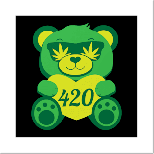 420 Bear Posters and Art